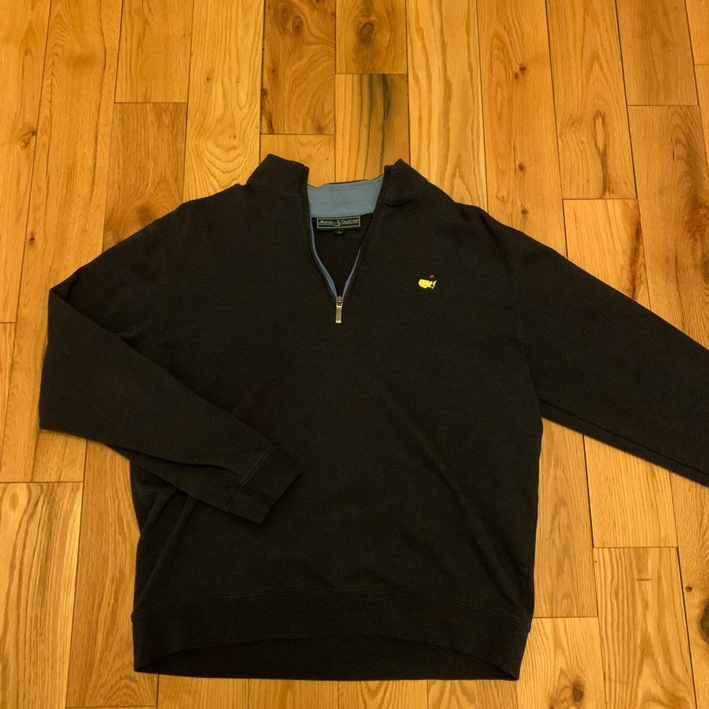 Masters Collection Navy 1/4 zip